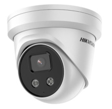 HIKVISION SOLUTIONS DS-2CD3326G2-ISU/SL(2.8mm)(C) Cámara Turret IP 2MP 2.8mm Luz estroboscópica Advertencia sonora AcuSense WDR1