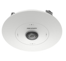 HIKVISION SOLUTIONS DS-2CD6365G1-S/RC(1.16mm) Cámara Fisheye IP 6MP DeepinView 1.16mm Conteo Mapa Calor Colas 4xMIC E/S Audio Al