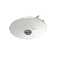 HIKVISION SOLUTIONS DS-2CD63C5G0E-S/RC 2 Cámara hemisférica fisheye 360° IP 12Mpx, SD, micrófono, 1E/1S audio/alarma, 2 micrófon