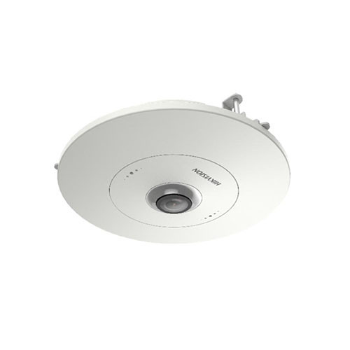 HIKVISION SOLUTIONS DS-2CD63C5G0E-S/RC 2 Cámara hemisférica fisheye 360° IP 12Mpx, SD, micrófono, 1E/1S audio/alarma, 2 micrófon