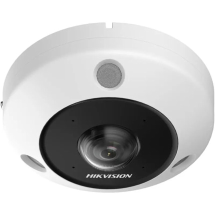 Comprar HIKVISION SOLUTIONS DS-2CD63C5G1-IVS(1.29mm) Cámara IP 12MP Fisheye 1.29mm IR15 Audio Alarma IP67 IK10
