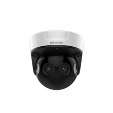 HIKVISION SOLUTIONS DS-2CD6924G0-IHS 6MM Domo multisensor panorámico IP 8Mpx de 180º, 4 lentes 6mm, DarkFighter, 4 IR hasta 20m,