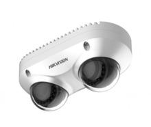 HIKVISION SOLUTIONS DS-2CD6D42G0-IS(2.8mm) Cámara Panovu dual-direccional 4MP 2.8mm IP67 IK10 IR10 WDR120 2xMIC E/S Audio Alarma