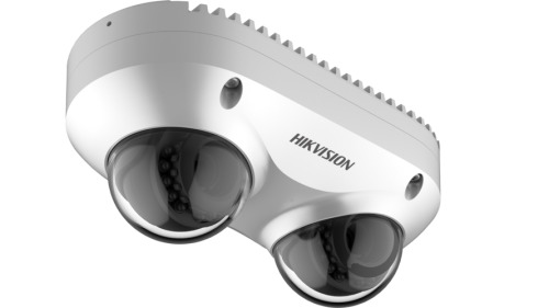 HIKVISION SOLUTIONS DS-2CD6D52G0-IHS Cámara IP multisensor PanoVu, lente 2 x 5Mpx, óptica fija 2.8mm, IR 10m, WDR, 2 micrófono i
