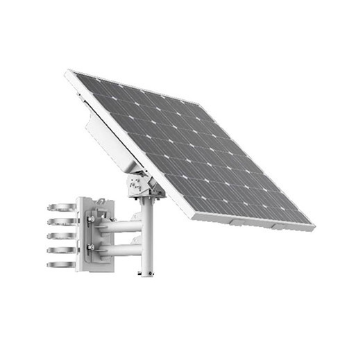 HIKVISION SOLUTIONS DS-2XS6K01-C36S80 Kit panel solar de 80W. Incluye panel solar, caja de batería y soporte para montaje en par