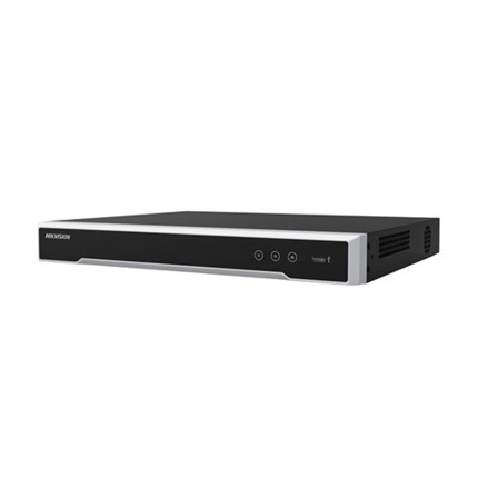 Comprar DS-7616NI-M2-16P NVR de 16ch con switch PoE de 16ch, cámaras de hasta 32Mpx, 256Mbps, H.265+, 2 HDDs 14TB (no incl.), 4E/1S alarm, VGA, HDMI(8K) y CVBS