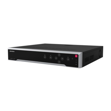 Comprar HIKVISION SOLUTIONS DS-7732NI-M4/24P Grabador IP NVR 8K 32CH 1.5U 24CH PoE Audio Alarma 16/9 4xHDD 1eSATA Hikvision