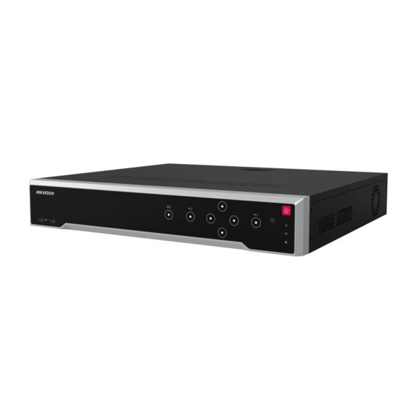HIKVISION SOLUTIONS DS-7732NI-M4/24P Grabador IP NVR 8K 32CH 1.5U 24CH PoE Audio Alarma 16/9 4xHDD 1eSATA Hikvision
