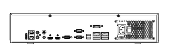 HIKVISION SOLUTIONS DS-9664NI-M8 Grabador NVR IP 64CH 2U 8K 8HDD E/S Audio Alarma VCA Hikvision (1)