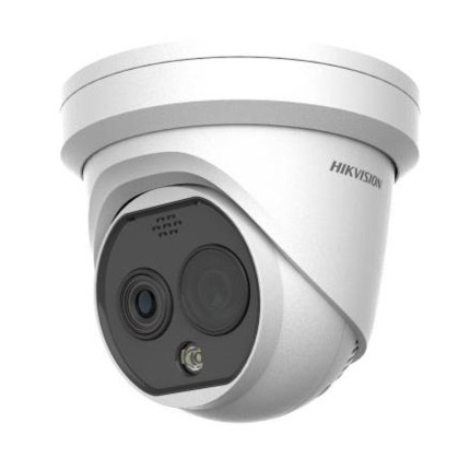 Comprar HIKVISION THERMAL DS-2TD1228T-3/QA(B) Cámara Domo IP biespectro térmica 3.6mm 256×192 y óptica 4.3mm 2688×1520