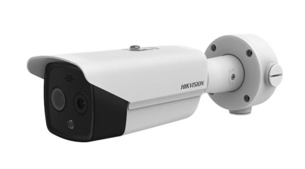 Comprar HIKVISION THERMAL DS-2TD2617-3/QA Cámara Bullet IP biespectro térmica y óptica 4MP 3.1/4mm IR40 WDR120 E/S Audio Alarma Hikvision