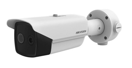 Comprar HIKVISION THERMAL DS-2TD2617-6/QA Tubular IP Bi-espectro Óptico/Térmico 8/6mm 4MP IR40m White Light 40m E/S Alarma Visible-Audible Analítica vídeo Hikvision