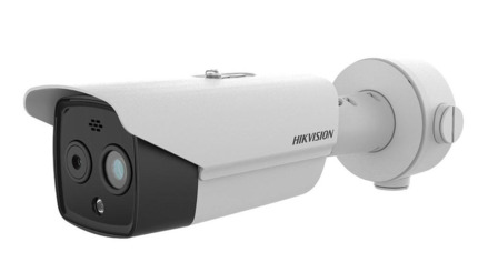 Comprar HIKVISION THERMAL DS-2TD2628T-7/QA Cámara bullet IP térmica/ óptica Algoritmo detección humo Perimetral Prevención incendios IR30 WDR120 6.9/6.4 mm Alarma/Audio Hikvision