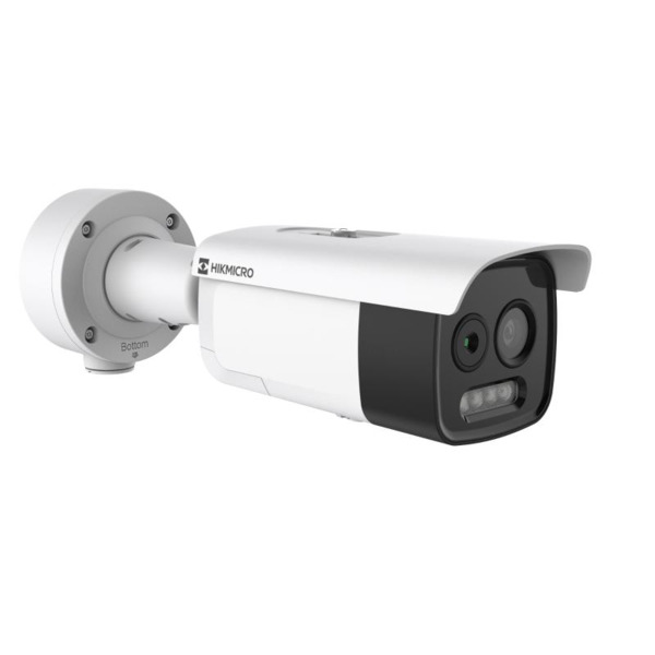 HIKVISION THERMAL HM-TD2628-10/G1/T3A Cámara bullet IP biespectro 5MP térmica 9.7mm 256×192 y óptica 12.4mm 2688×1944 IK10