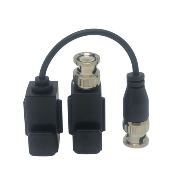 HIKVISION TRANSMISION AND DISPLAY DS-1H18S/E(C) Pareja de baluns Hikvision para Cat5 o Cat6 (1)