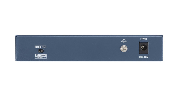 HIKVISION TRANSMISION AND DISPLAY DS-3E0106HP-E Switch POE 4 puertos 100Mbps Hikvision (2)
