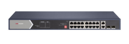Comprar HIKVISION TRANSMISION AND DISPLAY DS-3E0520HP-E Switch 20 puertos 16PoE no administrado Gigabit Hikvision