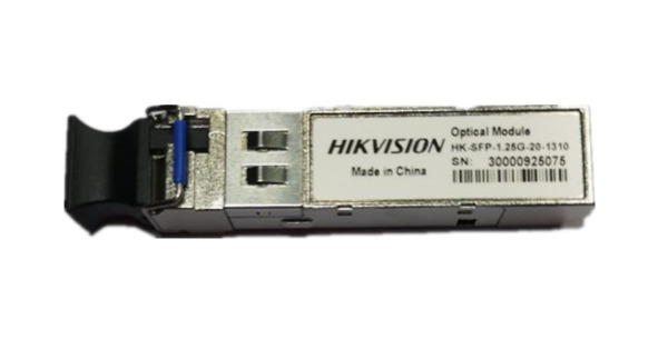 HIKVISION TRANSMISION AND DISPLAY HK-1.25G-20-1310 Módulo SFP 1.25G 3.3V MSA 20Km Conector LC bidireccional. Monomodo Longitud