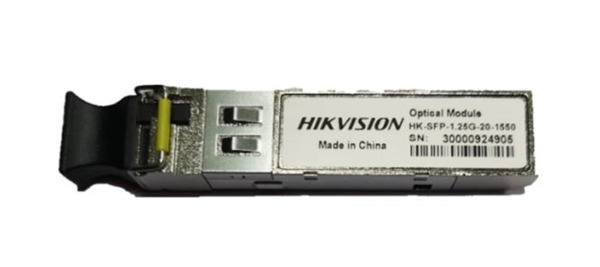 HIKVISION TRANSMISION AND DISPLAY HK-1.25G-20-1550 Módulo SFP 1.25G 3.3V MSA 20Km Conector LC bidireccional. Monomodo Longitud o