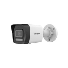 HIKVISION VALUE DS-2CD1043G2-LIU 2.8 Cámara Bullet IP 4Mpx, óptica fija 2.8mm, IR + luz blanca 30 m Colorvu, WDR, IA Acusense, m