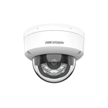 HIKVISION VALUE DS-2CD1143G2-LIU Cámara mini-domo IP 4Mpx, óptica fija 2.8mm, IR + luz blanca 30m, WDR, IA Acusense, micrófono,