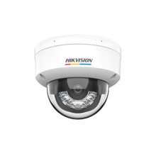HIKVISION VALUE DS-2CD1147G2H-LIU2.8 Cámara mini-domo IP 4Mpx, óptica fija 2.8mm, IR + luz blanca 30m, WDR, Acusense, micrófono