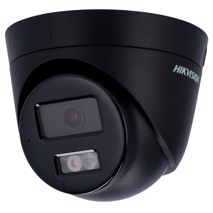 Comprar HIKVISION VALUE DS-2CD1343G2-LIU(2.8mm)(BLACK) Cámara Turret IP Hikvision gama Value - Resolución 4 MP  - Lente 2.8 mm - Luz híbrida 30 m - Detección de movimiento 2.0 - Micrófono integrado | PoE | IP67