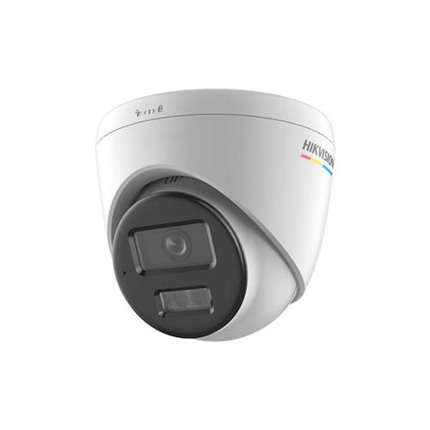 Comprar Hikvision Value DS-2CD1347G2H-LIU2.8 Cámara Minidomo IP 4Mpx, óptica fija 2.8mm, IR + luz blanca 30m Colorvu, WDR, IA Acusense, micro integrado, SD, IP67, 12Vdc/PoE.