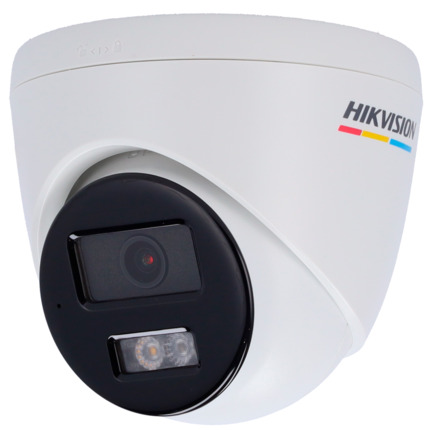 Comprar HIKVISION VALUE DS-2CD1367G2H-LIU(2.8mm) Cámara Turret IP Hikvision gama Value - Resolución 6 MP (3200x1800) - Lente 2.8 mm - Luz híbrida 30 m - Detección de movimiento 2.0 - PoE | IP67 | Micrófono integrado