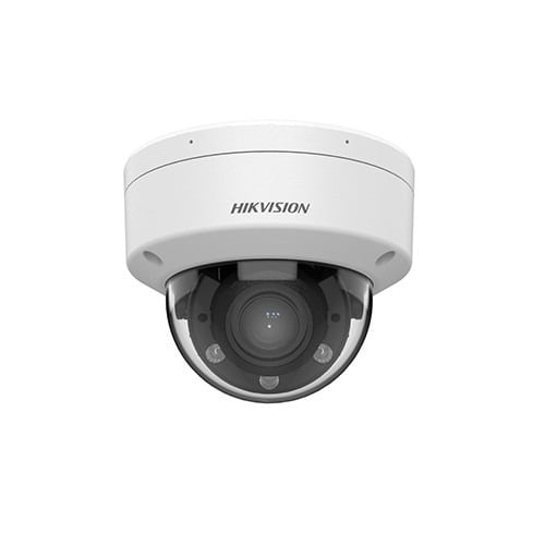 Hikvision Value DS-2CD1723G2-LIZSU Minidomo IP 2Mpx, óptica moto. 2.8-12mm, IR + Luz Blanca 30m, dWDR, IA Acusense, SD, 1E/1S al