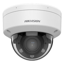 HIKVISION VALUE DS-2CD1743G2-LIZSU Cámara mini-domo IP 4Mpx, óptica motorizada 2.8-12 mm, IR + luz blanca 30m, WDR, 1E/1S audio/