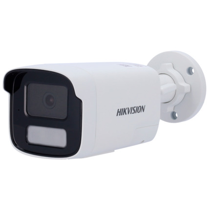 Comprar HIKVISION VALUE DS-2CD1T43G2-LIUF/SL(4mm) Hikvision cámara Bullet IP gama Value - Resolución 4 Megapíxel (2560x1440) - Lente 4 mm - Luz híbrida 50 m | Sirena y flash disuasorios - Detección de movimiento 2.0 | MicroSD - Micrófono y altavoz integr