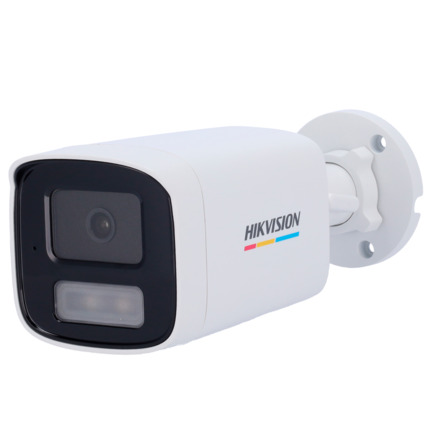 Comprar HIKVISION VALUE DS-2CD1T67G2H-LIU(2.8mm) Cámara Bullet IP Hikvision gama Value - Resolución 6 MP (3200x1800) - Lente 2.8 mm - Luz hibrida 50 m | ColorVu - Detección de movimiento 2.0 - PoE | IP67 | Micrófono incorporado