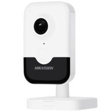 HIKVISION VALUE DS-2CD2443G2-IW(2.8mm)(W) Cámara compacta CUBE IP WIFI, micrófono Altavoz IR10 2.8 mm 4MP POE Acusense
