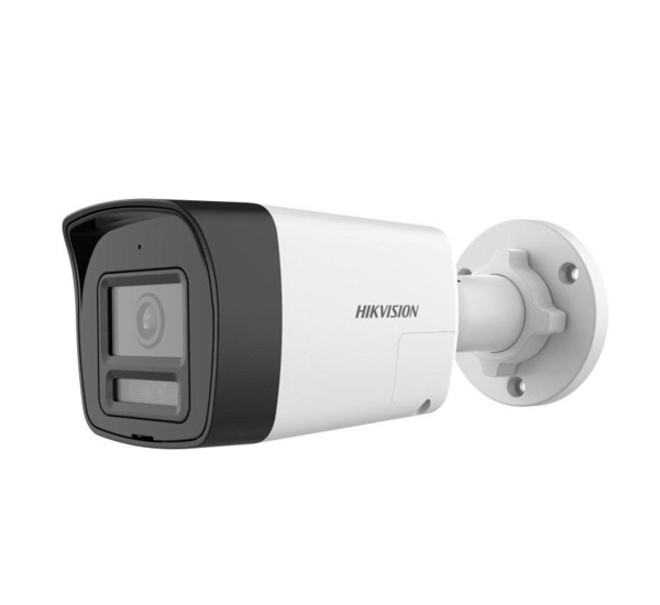 HIKVISION VALUE DS-2CE16K0T-LXTS(2.8mm) Cámara Minibullet 4en1 2.8mm 3K Smart Light Hybrid Sirena y audio