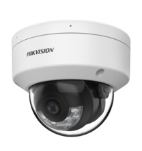 HIKVISION VALUE DS-2CE50DF3T-VPLSE(2.8mm) Cámara Domo 2MP POC 2.8mm ColorVu 24/7 Smart Hybrid Light IR y luz blanca 40m