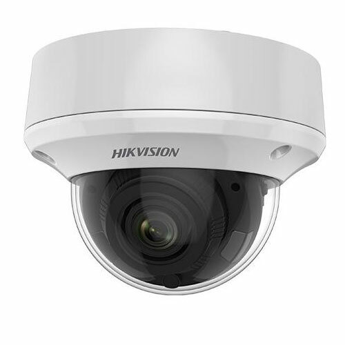 HIKVISION VALUE DS-2CE5AU1T-AVPIT3ZF Cámara mini-domo HD-TVI, AHD, HD-CVI y analógica 8Mpx, óptica motorizada 2.7-13.5mm, EXIR 6