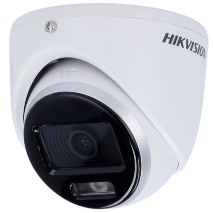 Comprar HIKVISION VALUE DS-2CE70DF0T-LMFS(2.8mm) Hikvision - Cámara Domo 4en1 Gama Value - Resolución 1080p (1920x1080) - Lente 2.8 mm | Luz híbrida alcance 20 m - ColorVu: imagen a color 24 horas  - IP67 | Micrófono integrado