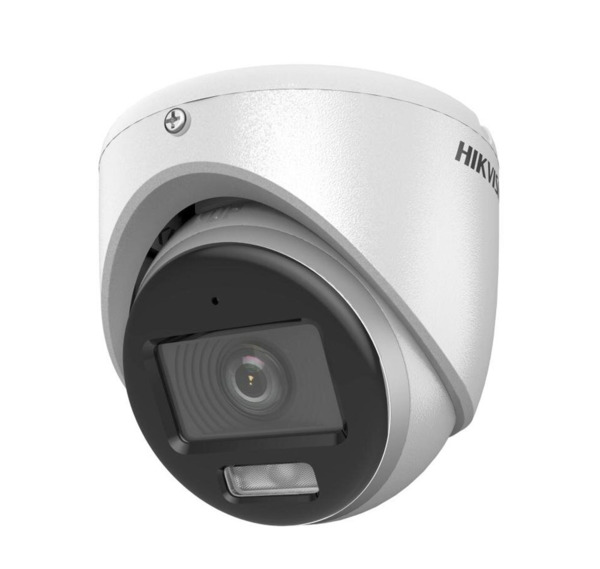 HIKVISION VALUE DS-2CE70KF0T-LMFS(2.8mm) Cámara Turret 3K 4en1 2.8mm Smart Hybrid Light ColorVu IP67