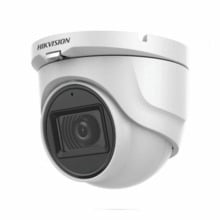 Hikvision Value DS-2CE76H0T-ITMF2.8C Mini-domo HD-TVI, AHD, HD-CVI y analógica, 5Mpx, EXIR 20 m, óptica fija, IP67, 12Vdc