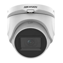 HIKVISION VALUE DS-2CE76H0T-ITMFS2.8 Cámara mini-domo HD-TVI, AHD, HD-CVI y analógica, 5Mpx, óptica fija 2.8mm, IR 20m, micrófon
