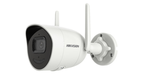 HIKVISION VALUE DS-2CV2021G2-IDW28DF Cámara bullet IP 2Mpx, óptica fija 2.8mm, IR 30m, H.265+, WDR, Wi-Fi, micrófono/altavoz inc