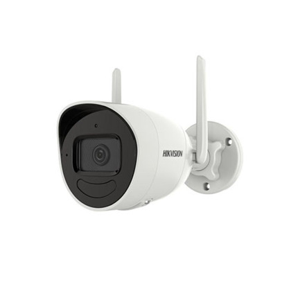Comprar DS-2CV2041G2-IDW-EU Cámara Bullet IP Wifi 4 Mpx (No compatible HikConnect via Wifi), óptica fija 2.8 mm, IR 30m, WDR, SD, micro+altavoz, IP66, 12Vdc (FA incl).