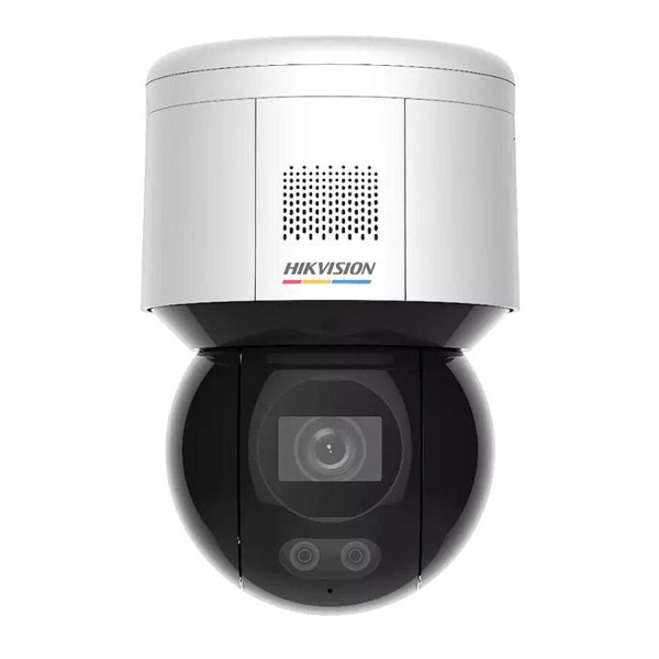HIKVISION VALUE DS-2DE3A400BW-DE(F1)(T5) Cámara Mini Domo PTZ IP 3" 4MP 4mm ColorVu Clasificación Vehículos/Personas Captura Fac