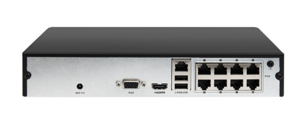 HIKVISION VALUE DS-7108NI-Q1/8P/M(D) Grabador NVR IP 8CH 8PoE 4MP 60Mbps Mini 1U 1HDD Hikvision (1)