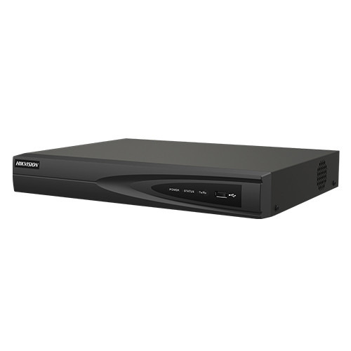 HIKVISION VALUE DS-7604NI-Q1-4P NVR de 4ch con switch PoE de 4ch compatible cámaras de hasta 8Mpx, 40Mbps, H.265+, 1 HDD 8 TB (n