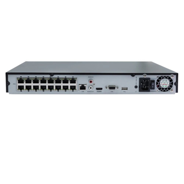 HIKVISION VALUE DS-7616NI-Q2/16P(D) Grabador NVR IP 16CH 16PoE 8MP 160Mbps E/S audio 2XHDD Motion Detection 2.0 (1)