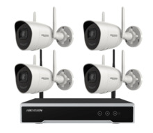 HIKVISION VALUE PACK_PROMO_WIFI Pack Promo NVR IP 4CH 4MP + 4 Cámaras Bullet IP 2MP WIFI Hikvision