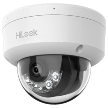 HiLook - Cámara Domo IP - Resolución 6 Megapixel (3200x1800) - Lente 2.8 mm | Micrófono integrado - Luz híbrida 30 m | PoE IEEE8