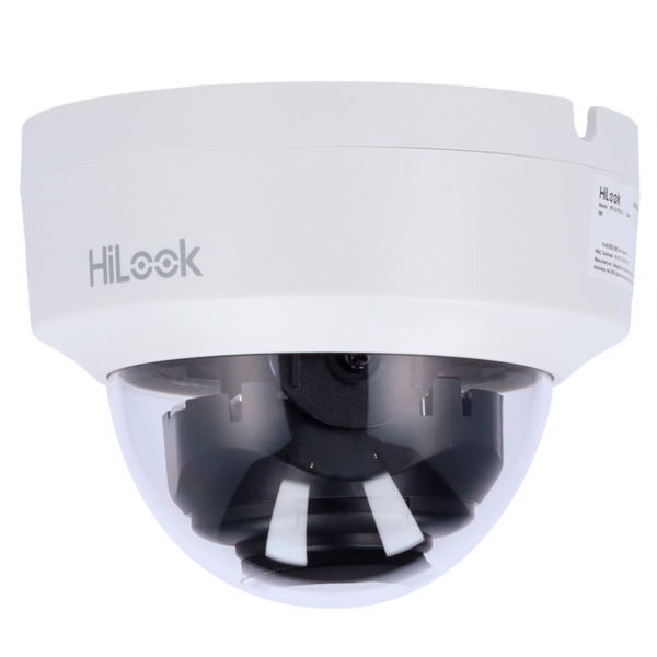 HILOOK IPC-D121H-C HiLook - Cámara Domo IP - Resolución 2 Megapixel (1920x1080) - Lente 2.8 mm - IR 20 m | PoE IEEE802.3af - Apt